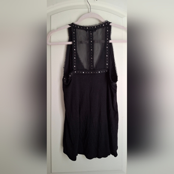 Rock & república womens tank top size small lighweight gothcore whymsygoth boho - Picture 5 of 7